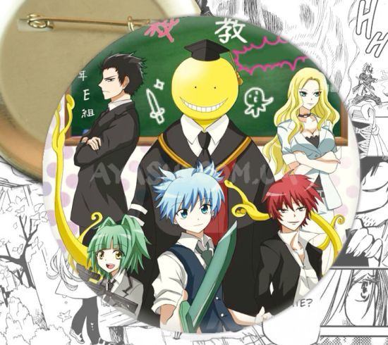 Значок Assassination Classroom 002564 Значок Assassination Classroom 002564