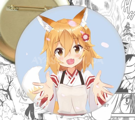 Значок Senko-san 002645 Значок Senko-san 002645