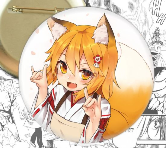 Значок Senko-san 002646 Значок Senko-san 002646