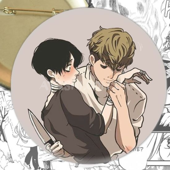 Значок Killing Stalking 002657 Значок Killing Stalking 002657