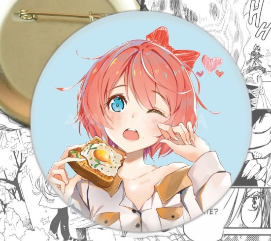 Значок Doki Doki Literature Club! 002673 Значок Doki Doki Literature Club! 002673