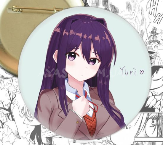 Значок Doki Doki Literature Club! 002677 Значок Doki Doki Literature Club! 002677