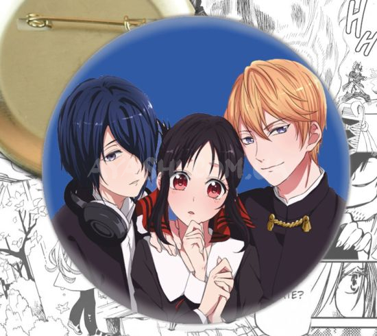 Значок Kaguya-sama: Love Is War 002702 Значок Kaguya-sama: Love Is War 002702