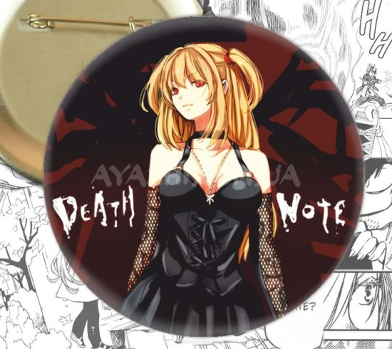Значок Death Note 002763 Значок Death Note 002763