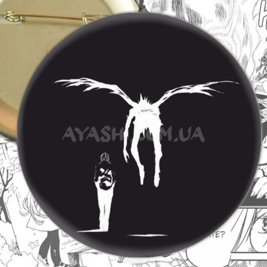 Значок Death Note 002774 Значок Death Note 002774