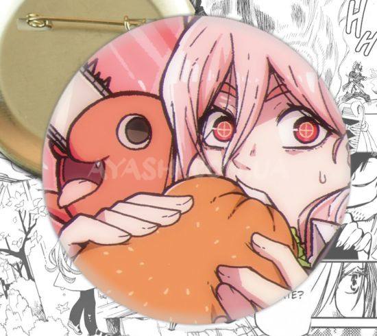 Значок Chainsaw Man 002810 Значок Chainsaw Man 002810