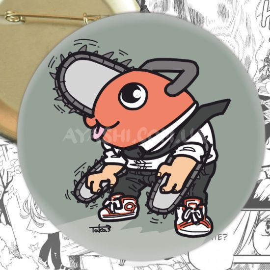 Значок Chainsaw Man 002817 Значок Chainsaw Man 002817