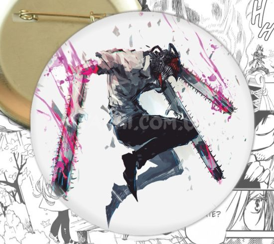 Значок Chainsaw Man 002818 Значок Chainsaw Man 002818