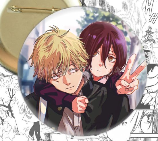 Значок Chainsaw Man 002821 Значок Chainsaw Man 002821