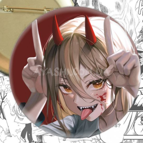 Значок Chainsaw Man 002894 Значок Chainsaw Man 002894