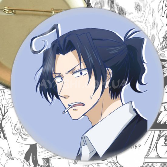 Значок Moriarty the Patriot  003005 Значок Moriarty the Patriot  003005