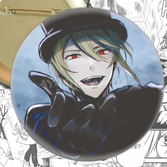 Значок Moriarty the Patriot  003016 Значок Moriarty the Patriot  003016