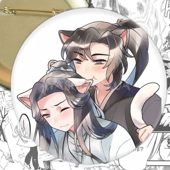 Значок The Husky And His White Cat Shizun 003151 Значок The Husky And His White Cat Shizun 003151