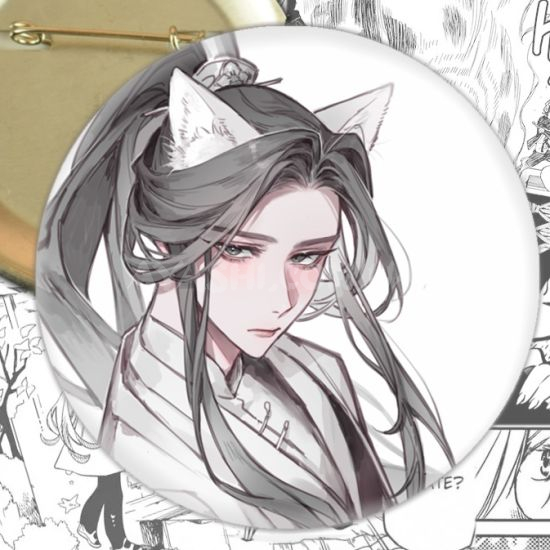 Значок The Husky And His White Cat Shizun 003153 Значок The Husky And His White Cat Shizun 003153