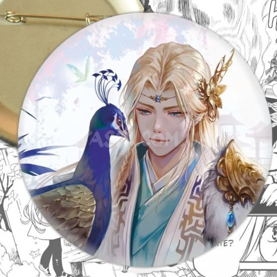 Значок The Husky And His White Cat Shizun 003155 Значок The Husky And His White Cat Shizun 003155