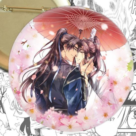 Значок The Husky And His White Cat Shizun 003156 Значок The Husky And His White Cat Shizun 003156