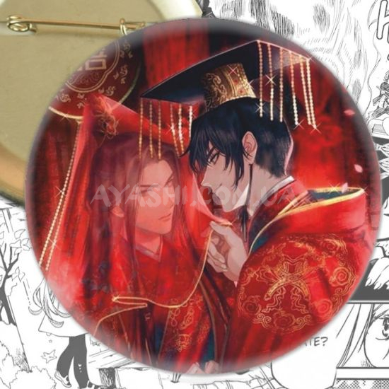 Значок The Husky And His White Cat Shizun 003157 Значок The Husky And His White Cat Shizun 003157