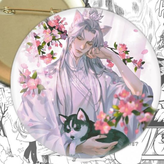 Значок The Husky And His White Cat Shizun 003158 Значок The Husky And His White Cat Shizun 003158