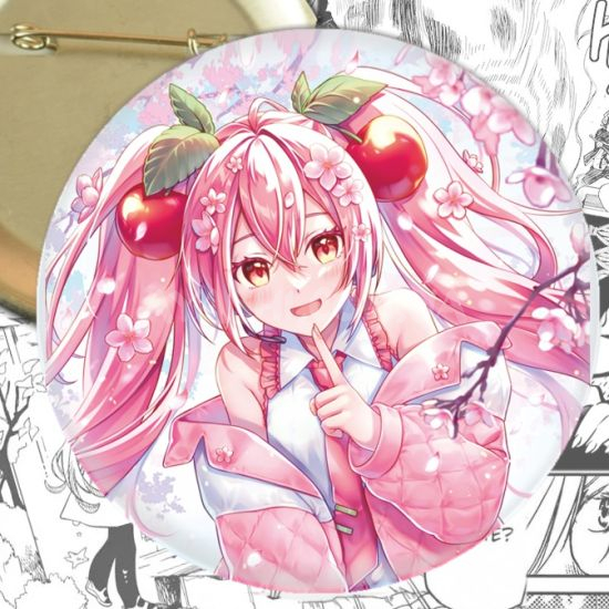 Значок Sakura Miku 003470 Значок Sakura Miku 003470