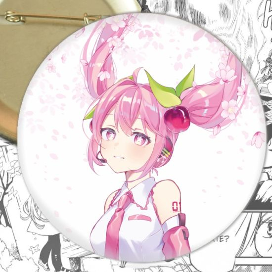 Значок Sakura Miku 003472 Значок Sakura Miku 003472