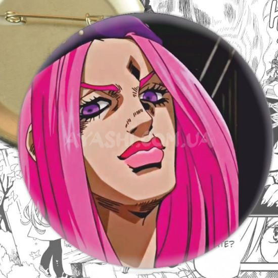Значок Jojo's Bizarre Adventure  003592 Значок Jojo's Bizarre Adventure  003592
