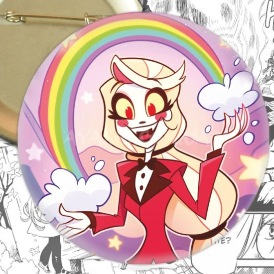 Значок Hazbin Hotel 003660 Значок Hazbin Hotel 003660