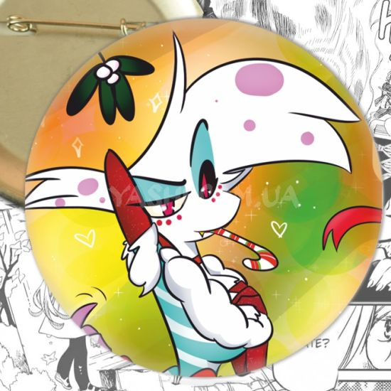 Значок Hazbin Hotel 003700 Значок Hazbin Hotel 003700