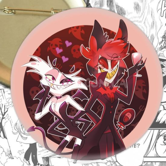 Значок Hazbin Hotel 003701 Значок Hazbin Hotel 003701