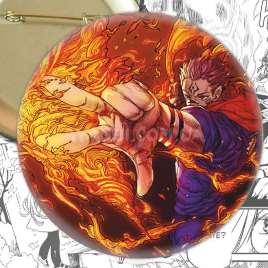 Значок Jujutsu Kaisen 003717 Значок Jujutsu Kaisen 003717