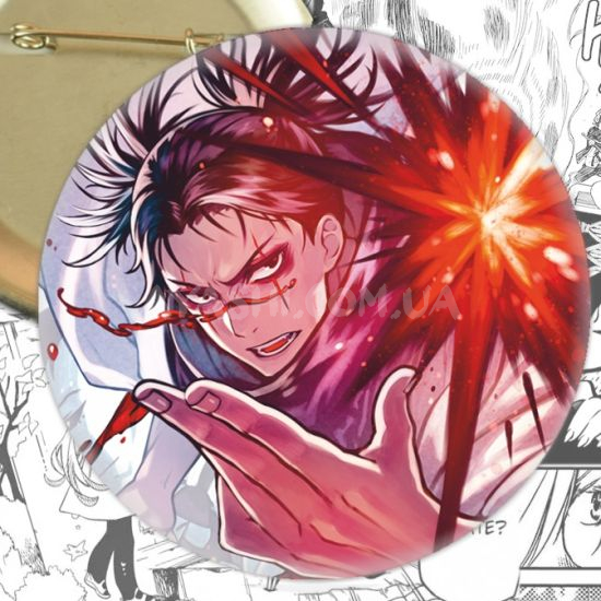 Значок Jujutsu Kaisen 003721 Значок Jujutsu Kaisen 003721