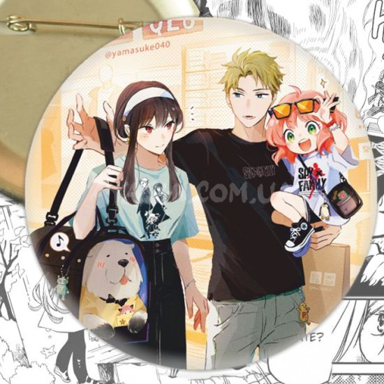 Значок Spy x Family  003761 Значок Spy x Family  003761