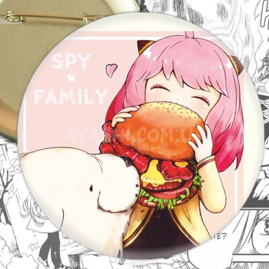 Значок Spy x Family  003763 Значок Spy x Family  003763