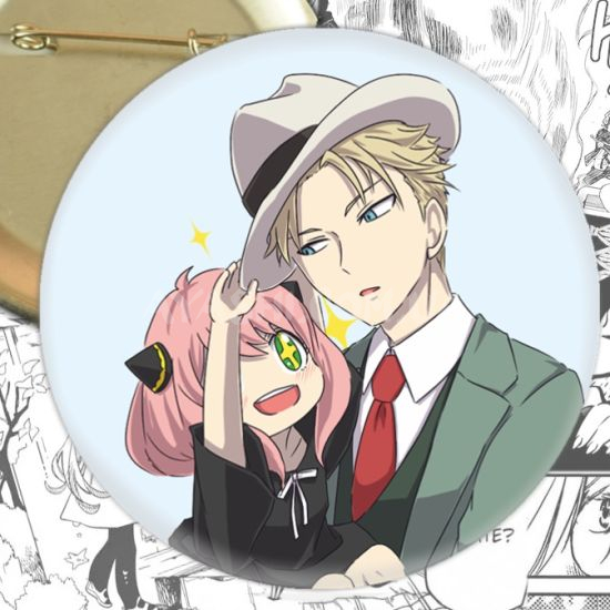 Значок Spy x Family  003766 Значок Spy x Family  003766