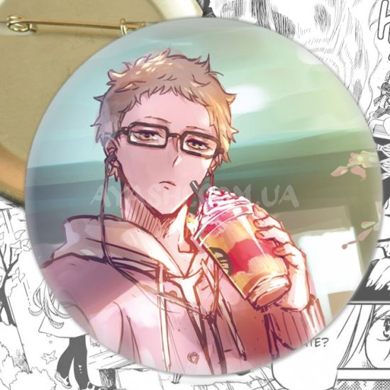 Значок Haikyuu!! 003785 Значок Haikyuu!! 003785