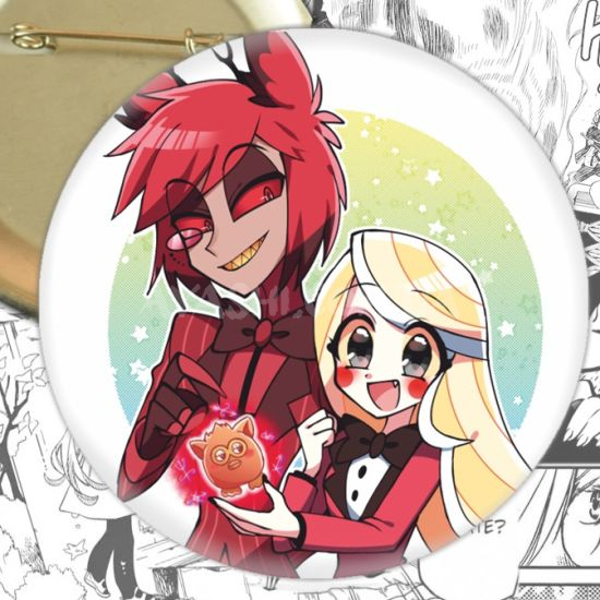 Значок Hazbin Hotel 003803 Значок Hazbin Hotel 003803