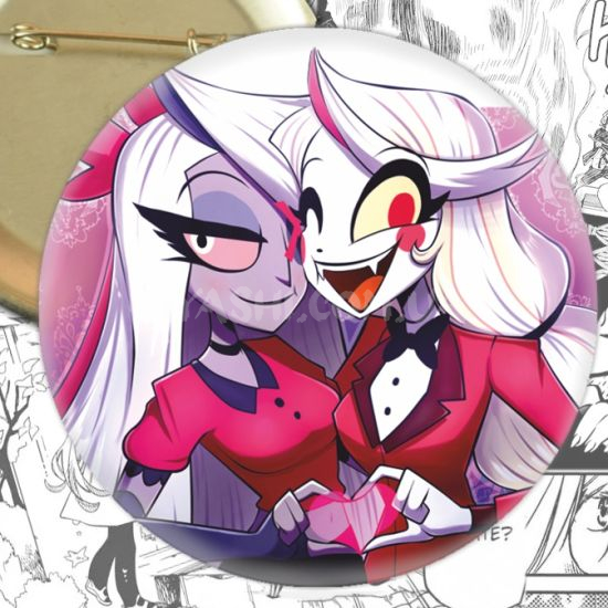 Значок Hazbin Hotel 003809 Значок Hazbin Hotel 003809