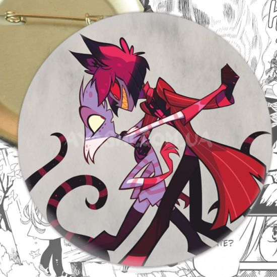 Значок Hazbin Hotel 003812 Значок Hazbin Hotel 003812