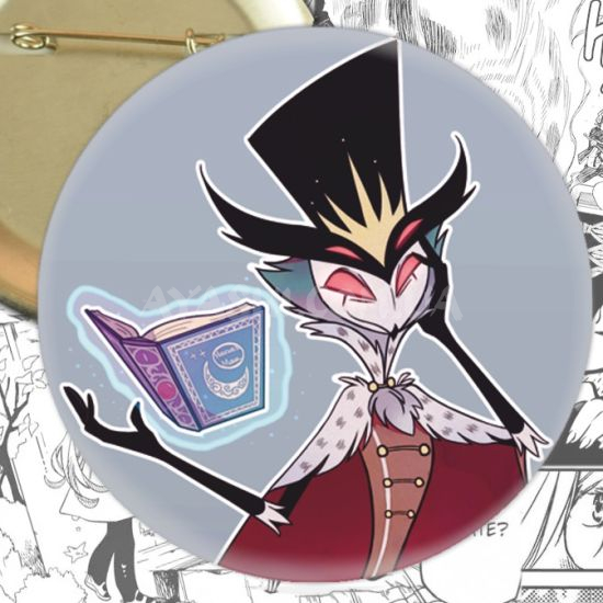 Значок Helluva Boss 003814 Значок Helluva Boss 003814