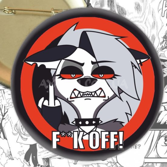 Значок Helluva Boss 003816 Значок Helluva Boss 003816