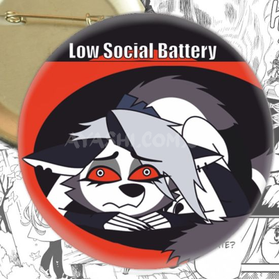 Значок Helluva Boss 003817 Значок Helluva Boss 003817