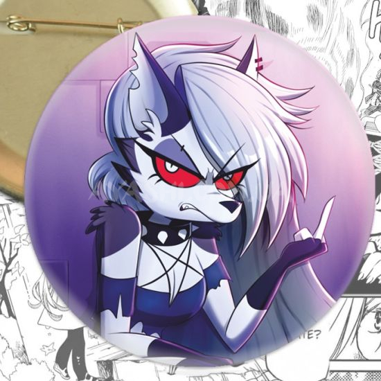 Значок Helluva Boss 003818 Значок Helluva Boss 003818