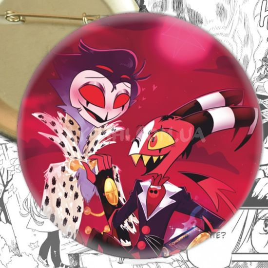 Значок Helluva Boss 003819 Значок Helluva Boss 003819