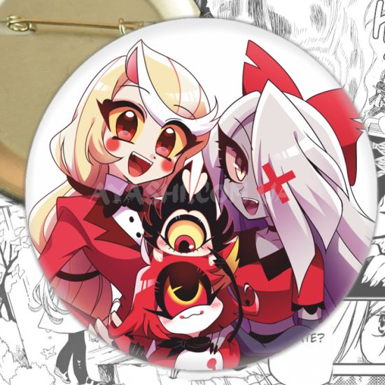 Значок Hazbin Hotel 003839 Значок Hazbin Hotel 003839