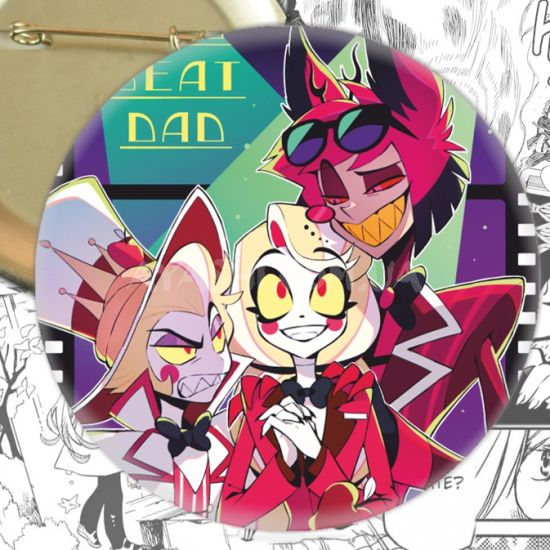 Значок Hazbin Hotel 003975 Значок Hazbin Hotel 003975