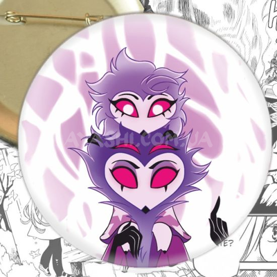 Значок Helluva Boss 004034 Значок Helluva Boss 004034