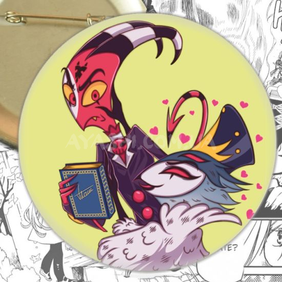 Значок Helluva Boss 004033 Значок Helluva Boss 004033