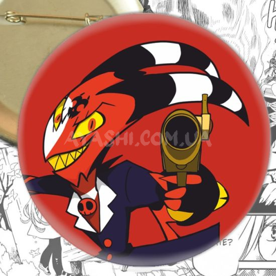 Значок Helluva Boss 004196 Значок Helluva Boss 004196