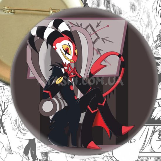 Значок Helluva Boss 004197 Значок Helluva Boss 004197