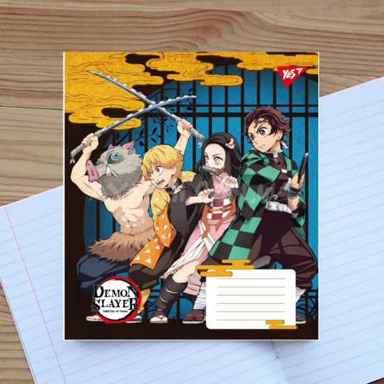 Зошит шкільний Yes Demon slayer. Power 767265-1, 18 аркушів лінія Зошит шкільний Yes Demon slayer. Power 767265-1, 18 аркушів лінія