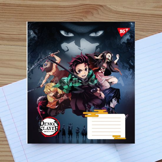 Зошит шкільний Yes Demon slayer. Power 767313-2, 24 аркуша лінія Зошит шкільний Yes Demon slayer. Power 767313-2, 24 аркуша лінія
